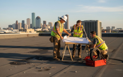 Flat Roof Repair Workflow for Houston Properties