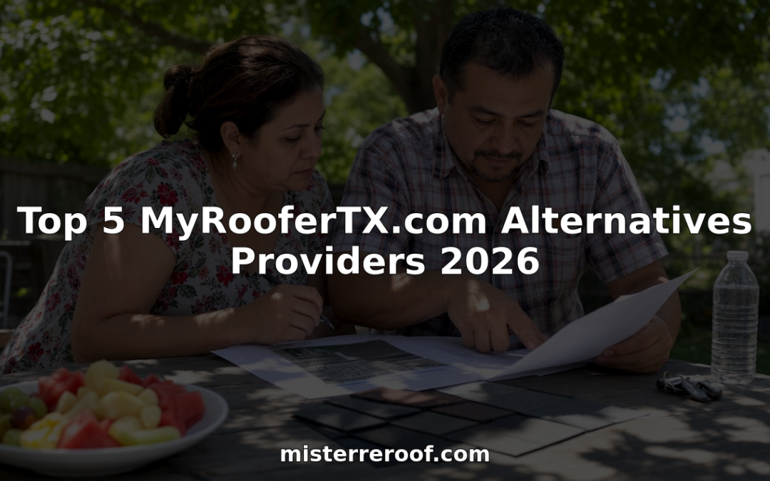 Top 5 MyRooferTX.com Alternatives Providers 2026
